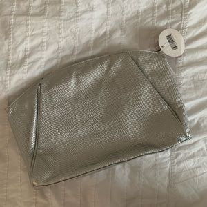 Silver Makeup Bag (Medium Size)